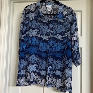 Bon Worth 100%Polyester Blouse